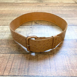 J & M Davidson Tan Leather Belt (fits like XS)