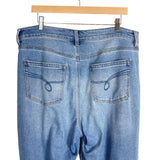 Ofluck Distressed Raw Hem Jeans- Size 14 (Inseam 25")