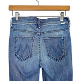 MOTHER Stunner Zip Ankle Step Fray Jeans- Size 25 (Inseam 27" Sold Out Online!)