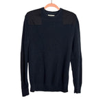Goodthreads Black Cotton Military Jumper Sweater - Size S