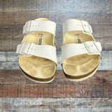 Birkenstock White Birkenstrock Sandals- Size 40