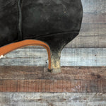 Sam Edelman Black Suede Leather Booties- Size 11 (see notes)