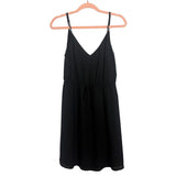Babaton Black Drawstring Waist Dress- Size S