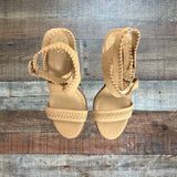 Vince Camuto Ankle Strap Wedge Heel Sandals- Size 9.5 (see notes)