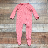 Kyte Baby Coral Zip Up Footie Outfit- Size 6-12M (see notes)