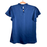 Pretty Garden Blue Top NWT - Size S