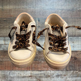Golden Goose Toddler Animal Print Shoelace Sneakers- Size 22 (US size 6)