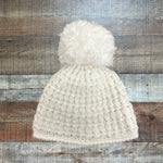 Under Armour White Beanie