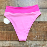 Tularosa Pink Bikini Bottoms NWT- Size S (we have matching top)
