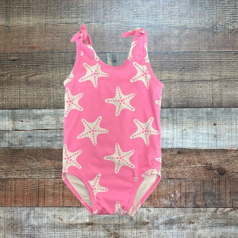 Monica + Andy Pink Starfish Swimsuit - Size 3T
