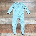 Kyte Baby Light Slate Blue Zip Up Footie Outfit- Size 6-12M