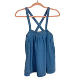 The Simple Folk Oversized Denim Pinafore-Size 6-7Y (see notes, sold out online, we have matching toddler dress)