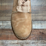 Frye Sabrina 6G Leather Lace Up Boots- Size 8.5