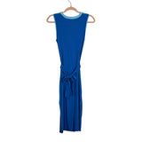 No Brand (Amazon) Blue Cutout Bodycon Twist Dress - Size L