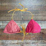 Capittana Pink and Orange Bikini Top- Size S (we have matching bottoms)