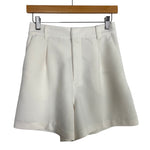 Abercrombie & Fitch Ivory Pleated Shorts- Size S (see notes)