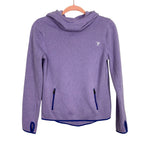 Old Navy Active Purple Fleece Lined Hooded Pullover- Size YOUTH XL (14)