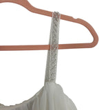 Arika White Rose Tiered Sleeveless Maxi Dress NWT - Size S