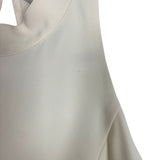 Crosby by Mollie Burch Cream High Neck Tiered Tank- Size XS (see notes)