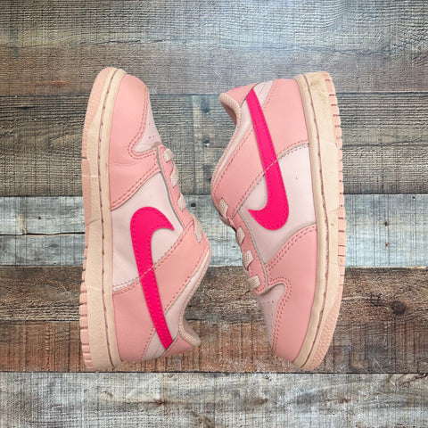 NIKE Pink Air Force One Sneakers - Size 8.5 Kids