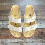 Birkenstock White Birkenstrock Sandals- Size 40