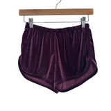 Brandy Melville Velvet Shorts- One Size (Fit XS/S)