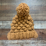 Abercrombie & Fitch Tan Chunky Knit Beanie