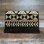 Stella & Dot Black/Multi Embroidery Taj Clutch NWT