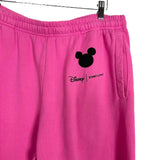 Disney x Stoney Clover Pink Mickey Joggers - Size L/XL (Inseam 29")