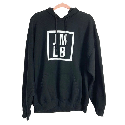 Gildan Black JMLB Hooded Sweatshirt- Size XL