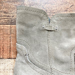 Diba True Grey Suede Boots- Size ~8/8.5 (see notes)