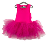 iloveplum Pink Tutu Tank Dress - Size 2Y