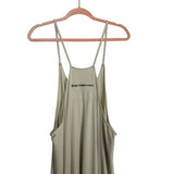 Free People Movement Beige Hot Shot Onesie - Size L