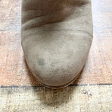 Carlos Brown Suede Side Buckle Booties- Size 8.5 (see notes)