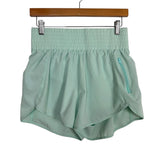 No Brand Mint Green Elastic Band Shorts - Size M