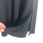 Hatch Maternity Black Side Slit Dress- Size 3
