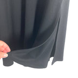 Hatch Maternity Black Side Slit Dress- Size 3