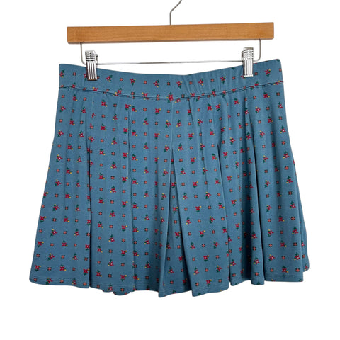 American Girl x Posh Peanut Blue French Terry Pleated Skort NWT - Size M (We Have Matching Top!)