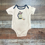 Mudpie White Golf Bag Onesie- Size 6-9M (see notes)