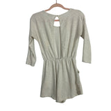 Dainty Hooligan Oatmeal Back Cut Out Romper- Size ~S (see notes, no size tag, fits like a small)