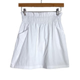 Superdown White Paperbag Waist Skirt NWT- Size S (see notes)