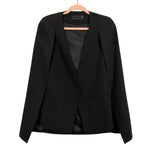 BLAQUE LABEL Black Front Snap Closure Cape- Size XS (sold out online)