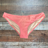 Pink by Victoria's Secret Faded Coral Bikini Bottoms- Size L (see notes, we have matching top)