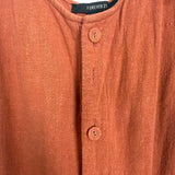 Forever21 Brick Button Front Romper- Size S (see notes)