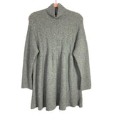 Free People Grey Sweater Dress- Size XS