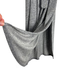 TOPSHOP Grey Heathered Belted Dress - Size US 6