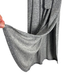 TOPSHOP Grey Heathered Belted Dress - Size US 6