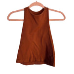 Free People Intimately Brown Ribbed Tank- Size M/L (see notes)