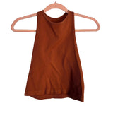 Free People Intimately Brown Ribbed Tank- Size M/L (see notes)