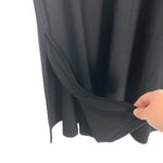 Hatch Maternity Black Side Slit Dress- Size 3